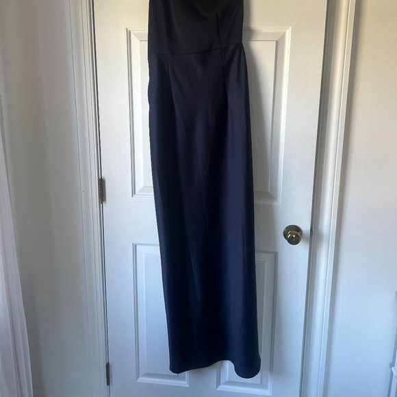 Dylan One-Should Satin Charmeuse Maxi, BHLDN, size 6 - Picture 2 of 4